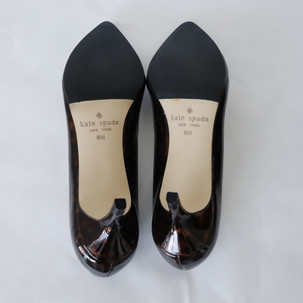 ⭐️HOST PICK⭐️ Kate Spade Animal Print Patent Leather Pumps - Picture 7 of 8